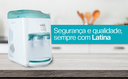 Ver imagem 4 de Purificador de Água Gelada Latina PA355 Compressor Preto e Prata 127V