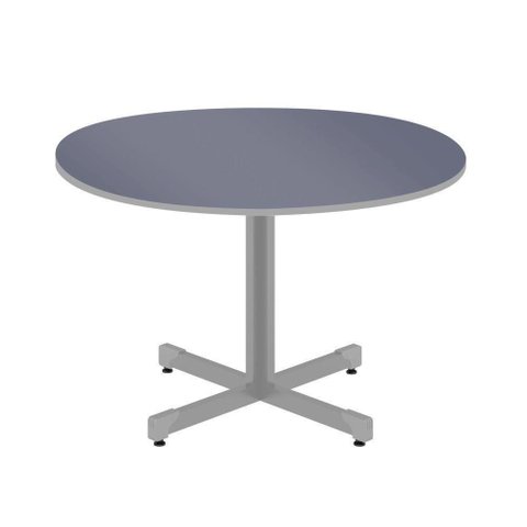Mesa de Reunião Redonda Red Azul