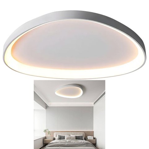 Luminaria Paflon Led 3 em 1 Controle Remoto Iluminaçao Ajustavel Decoraçao Casa Sala de Estar Quarto