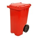 Ver imagem 1 de Conteiner Plastico 240 Litros:Vermelho