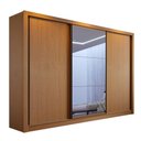 Ver imagem 7 de Guarda Roupa Casal Europa com 3 Espelho 3 Portas Minastex Carvalho