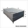 Colchão Casal Lux Molas Ensacadas + Base 138x188x66 - 6