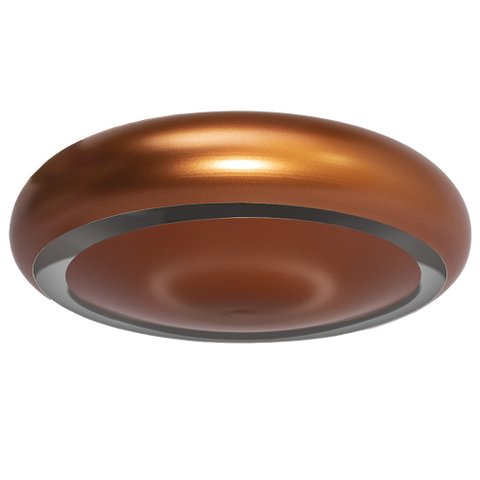 PLAFON ALIANÇA LUZ INDIRETA COBRE FOSCO