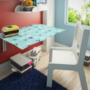 Ver imagem 1 de Mesa de Estudo Dobrável Infantil Kids Avião com 01 Cadeira - Lyam Decor