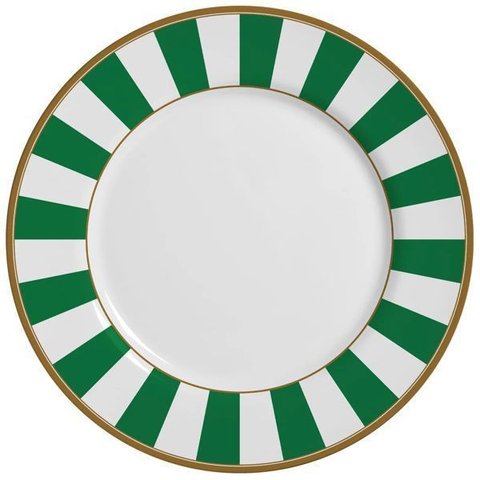 Conjunto 06 Sousplat Stripe Verde