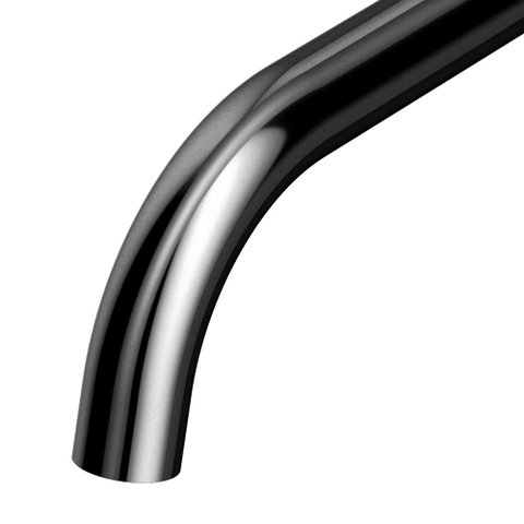 Torneira Misturador Docol Liss 922748 de Parede Grafite Polido