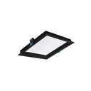 Ver imagem 1 de Painel Plafon Embutir Quadrado Led 18w Bivolt Bco / Pto Opus - Preto - Bco Quente 3000k