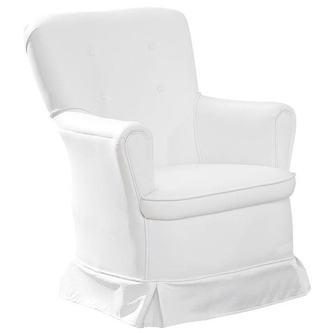 Poltrona de Amamentação Aconchego com Balanço Branco - Canaã