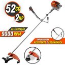 Ver imagem 2 de Roçadeira Á Gasolina 52cc Tekna 2HP 9000rpm Alta Performance Com Lâmina 3 Pontas e Carretel