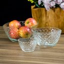 Ver imagem 5 de SALADEIRA 9x15x15cm 1L VIDRO TRANSPARENTE