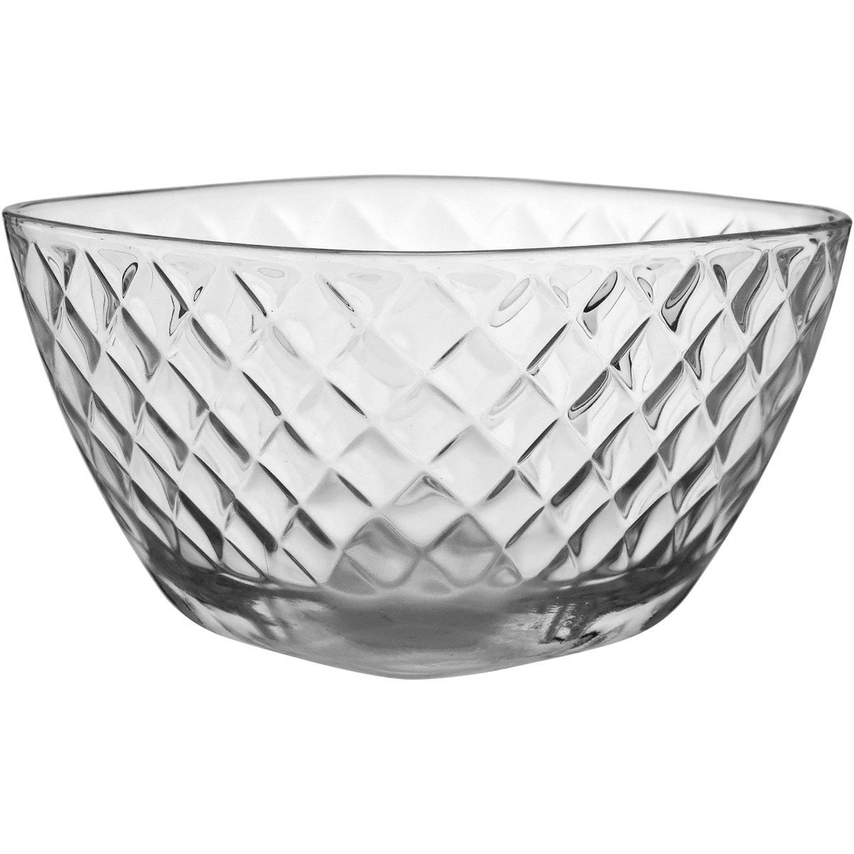 SALADEIRA 9x15x15cm 1L VIDRO TRANSPARENTE - 2