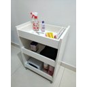 Ver imagem 1 de Carrinho Auxiliar de Manicure 100% MDF
