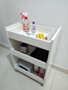 Ver imagem 1 de Carrinho Auxiliar de Manicure 100% MDF