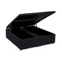 Ver imagem 1 de Cama Box Baú King Universal Courano Nero Black (193x203x35) - Ortobom