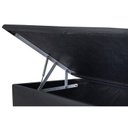 Ver imagem 5 de Cama Box Baú King Universal Courano Nero Black (193x203x35) - Ortobom