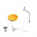 Ver imagem 2 de Kit Cuba R30 com Torneira Link 1062 Metal e Válvula 1 Polegada e Sifão Pvc e Flexível Compace