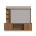 Ver imagem 3 de Home Aurora com Led até 65'' Prateleiras em Vidro Bechara