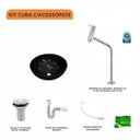 Ver imagem 3 de Kit Cuba R30 com Torneira Link 1062 Metal e Válvula 1 Polegada e Sifão Pvc e Flexível Compace