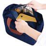 Bolsa Lancheira Térmica Marmiteira Alça Transversal Multiuso Cor:azul - 3