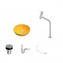 Ver imagem 2 de Kit Cuba R30 com Torneira Link 1062 Metal e Válvula Click 1 Polegada B e Sifão Pvc e Flexível Compac