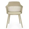 Cadeira Montreal Marcela Estofada - Nude - 2