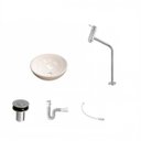 Ver imagem 2 de Kit Cuba R30 com Torneira Link 1062 Metal e Válvula Click 1 Polegada B e Sifão Pvc e Flexível Compac