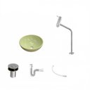 Ver imagem 2 de Kit Cuba R30 com Torneira Link 1062 Metal e Válvula Click 1 Polegada B e Sifão Pvc e Flexível Compac