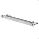 Ver imagem 1 de Porta Toalha Duplo para Banheiro Toalheiro Suporte Barra Grego Metal Escovado Patmos