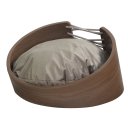 Ver imagem 1 de Cama Pet Pequeno Porte Cor Nogueira Hera Veludo Claro