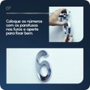 Ver imagem 7 de Número 6 Residencial Preto 14cm De Altura