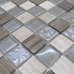 Pastilha de Vidro Agua Marinha 30x30cm - La Bella Griffe - 2