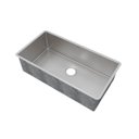 Ver imagem 2 de Cuba Mekal Reta Lr80 em Aço Inox Escovado 80x40x23 Cm com Válvula