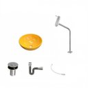 Ver imagem 2 de Kit Cuba R30 com Torneira Link 1062 Metal e Válvula Click 1 Polegada e Meia e Sifão Pvc e Flexível C