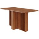 Ver imagem 1 de Mesa de Jantar 4 Lugares Tampo Mdf 160x80 Cm 22125 Cinamomo Molci