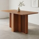 Ver imagem 2 de Mesa de Jantar 4 Lugares Tampo Mdf 160x80 Cm 22125 Cinamomo Molci