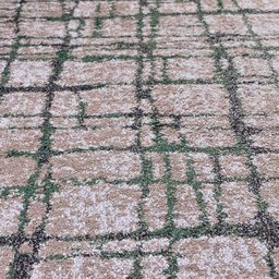 Tapete para Sala Classic Maldivas 16 Chumbo-Verde 1,50x2,00M - J Serrano - 6