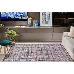 Tapete para Sala Classic Maldivas 16 Chumbo-Verde 1,50x2,00M - J Serrano - 2