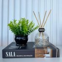 Ver imagem 4 de Decoração sala livro fake + vaso preto + difusor de vidro