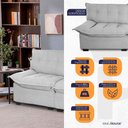Ver imagem 4 de Sofá 3 Lugares Coliseu Bouclê - King House