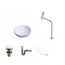 Ver imagem 2 de Kit Cuba R30 com Torneira Link 1062 Metal e Válvula Click 1 Polegada e Meia e Sifão Cromado e Flexív