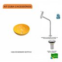 Ver imagem 3 de Kit Cuba R30 com Torneira Link 1062 Metal e Válvula 1 Polegada Compace