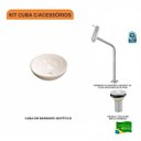 Ver imagem 3 de Kit Cuba R30 com Torneira Link 1062 Metal e Válvula 1 Polegada Compace
