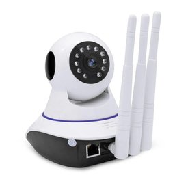 Babá Eletrônica Câmera Wi-fi Visão Noturna Microfone sem Fio - 1