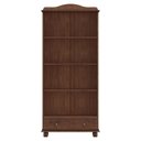 Ver imagem 2 de Conjunto Cozinha Rubi 5 Portas 4 Gavetas Madeira Maciça 120cm Café