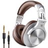 Fone de Ouvido OneOdio A70 Fusion Sharing Wireless + DJ Headphone Marrom - 2