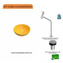 Ver imagem 3 de Kit Cuba R30 com Torneira Link 1062 Metal e Válvula Click 1 Polegada B Compace