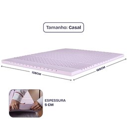 Pillow Top Casal Anatomic High Resilience Espuma Premium Bf Colchões - 6