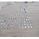 Ver imagem 3 de PISO TÁTIL ALERTA INOX PARAFUSADOS ELEMENTOS SOLTOS ML