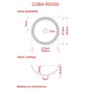 Ver imagem 6 de Kit Cuba R30 com Torneira Link 1062 Metal e Válvula Click 1 Polegada G Compace
