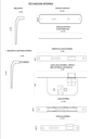 Ver imagem 2 de Fechadura Pop Line - Inox Interna 03002.0811.18